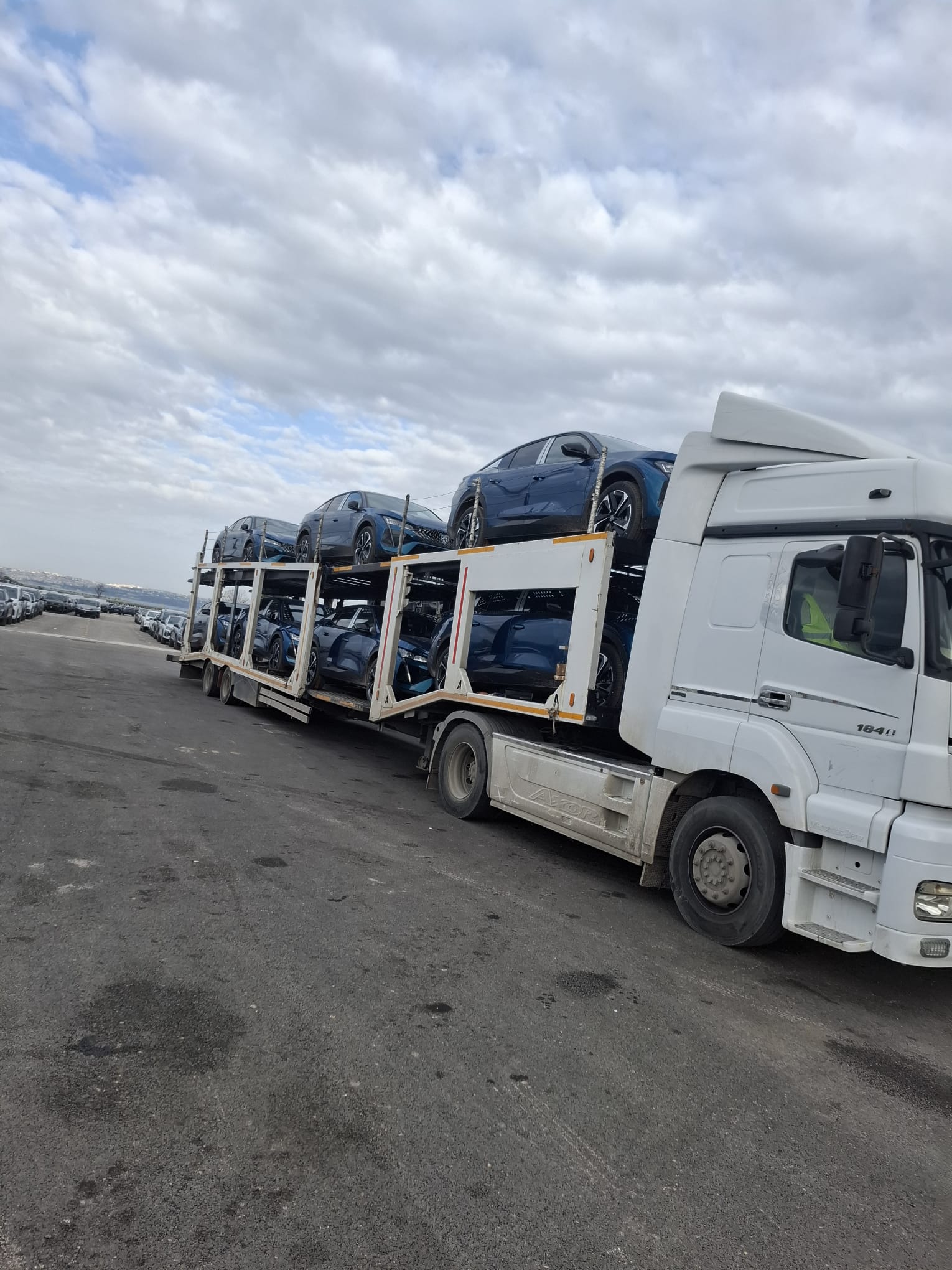 Dervisoglu coklu arac tasima platformlu cekici